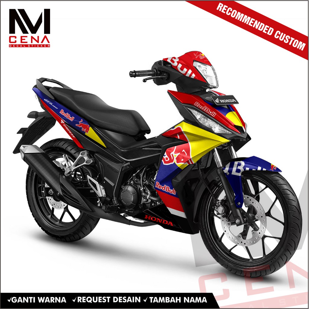 Sticker Decal Supra GTR 150 Fullbody Sticker Supra GTR Striping Supra GTR BULL