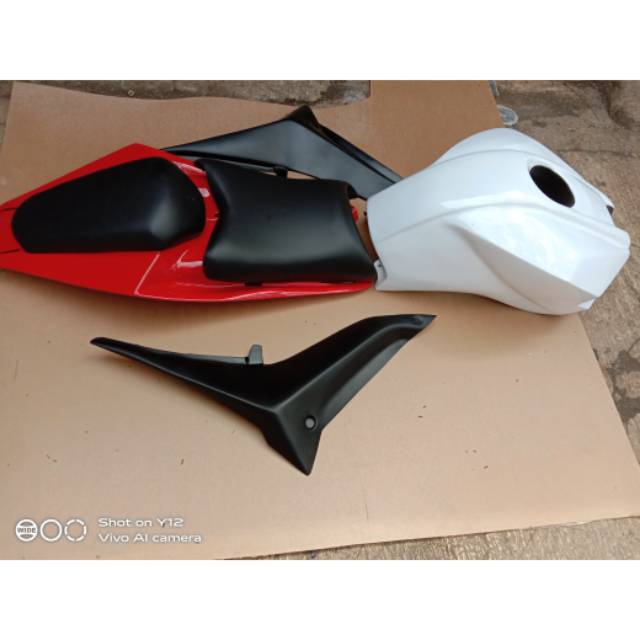 Body R125 + cover tengki