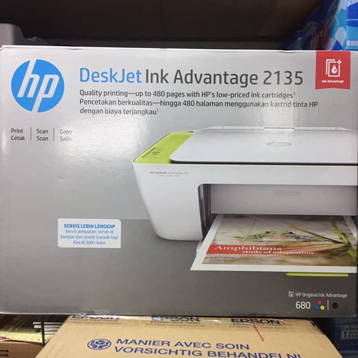 Printer HP All In One Print Scan Copy HP2135 Inkjet