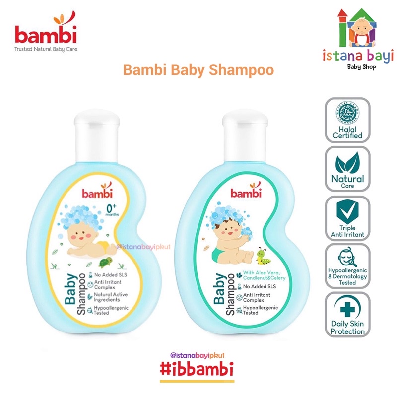 Bambi Shampoo 100 ml - Shampoo bayi