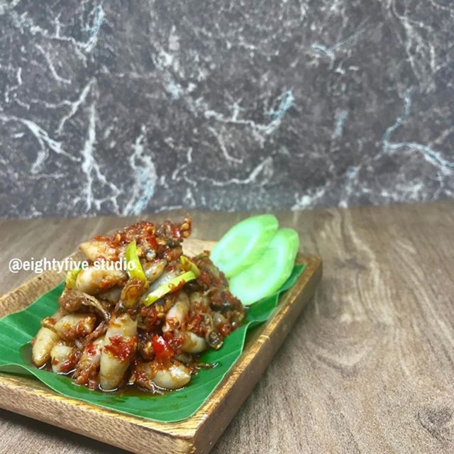 

Baby Cumi Balado Pete