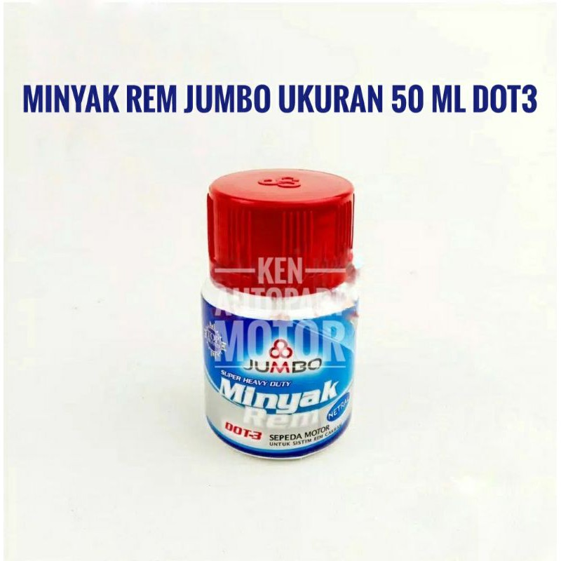 

Minyak rem jumbo Ukuran 50 ml DOT3