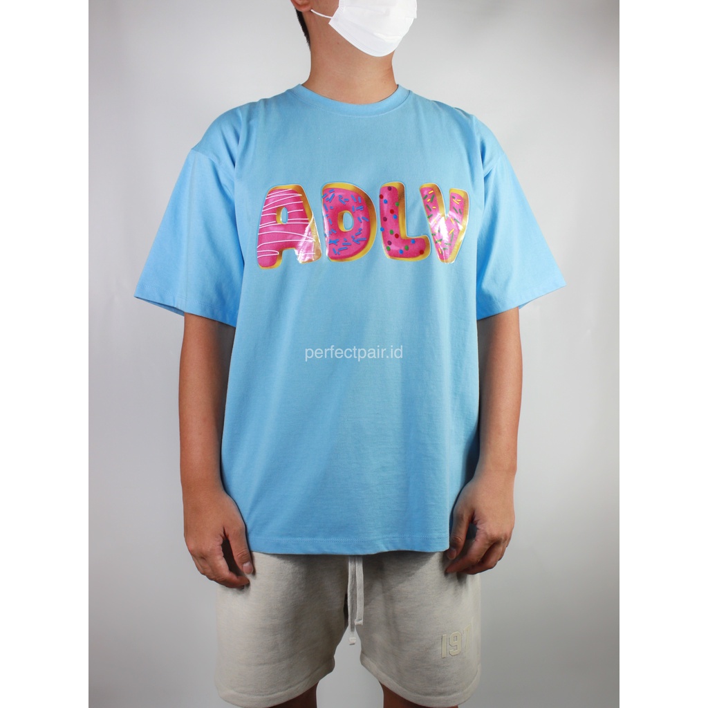 ADLV Donut Ring Blue Tee 100% Original