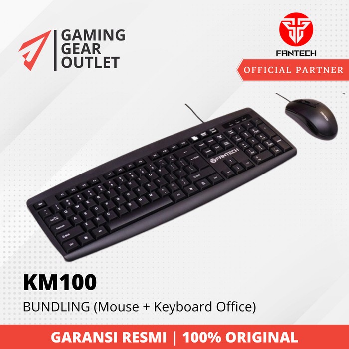 Fantech Keyboard Mouse Office KM100