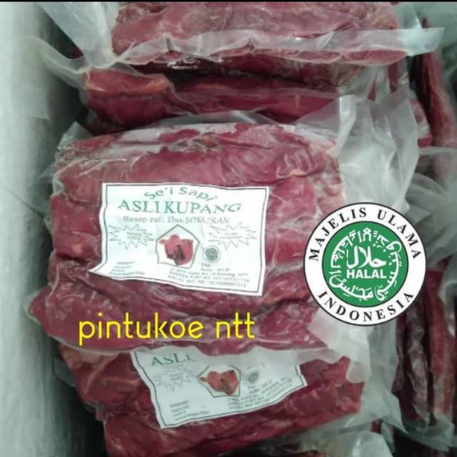 

15 kg Sei Sapi/Daging Sapi Asap asli NTT