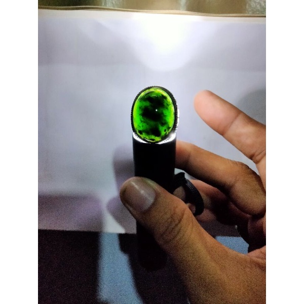 Badar Besi Hijau ( Black Jade ) Kebumen ring nomer 7 dan 8