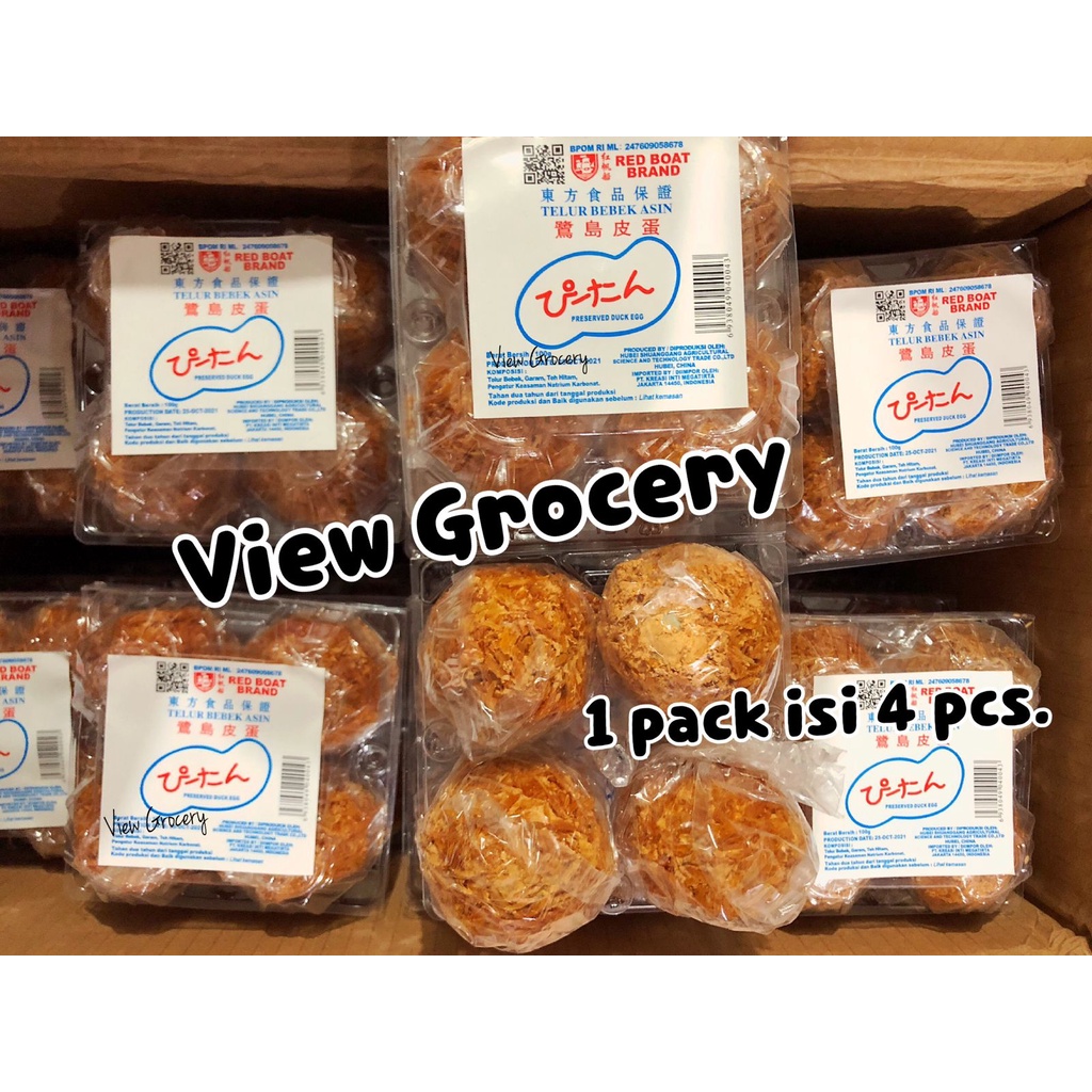 

Telur Phitan / Pidan / telur bebek pitan / Century Egg
