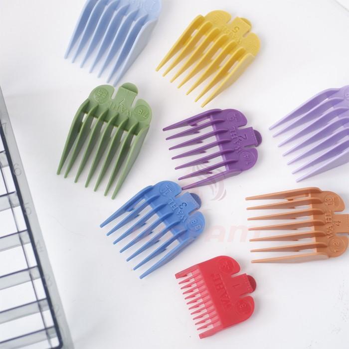 WAHL GUARD NO 1 - 8 WARNA DENGAN WADAH / SEPATU / SISIR UKURAN CLIPPER