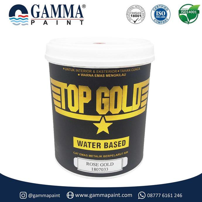 

TOP GOLD Metallic Paint - ROSE GOLD 1L