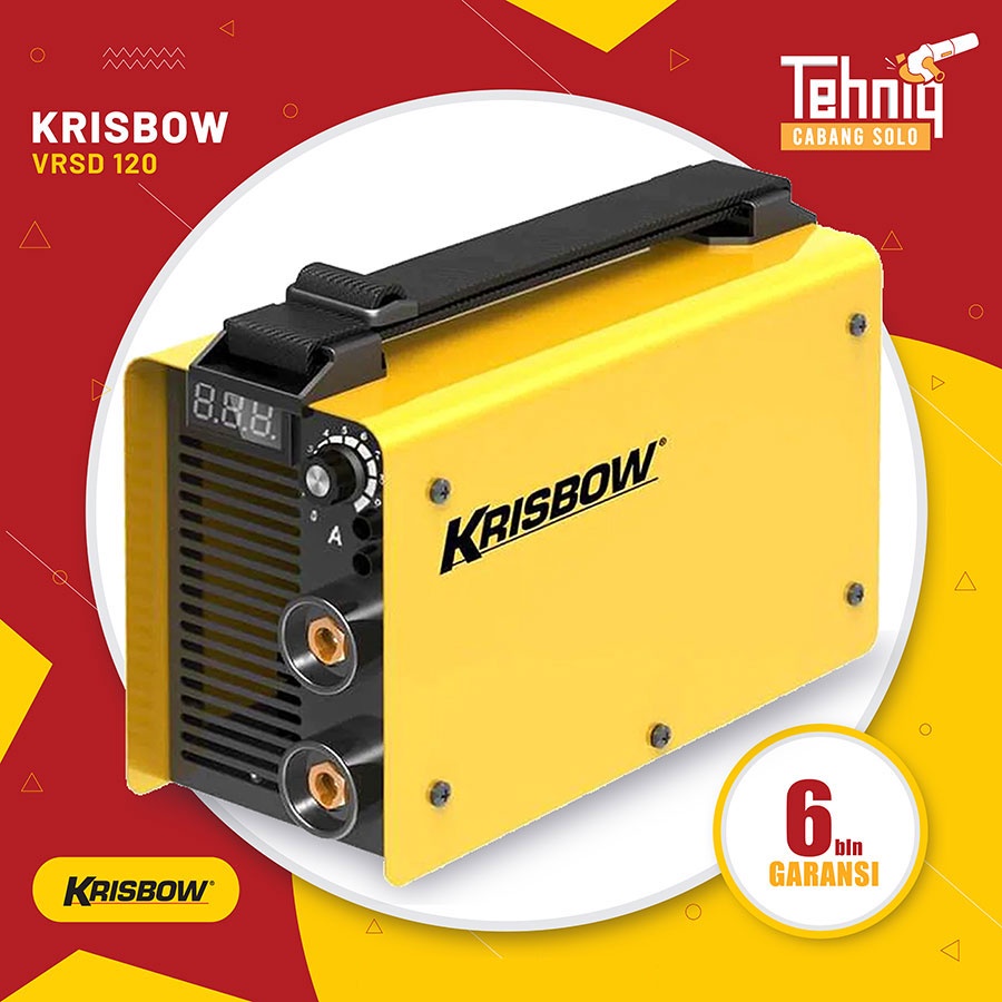 Inverter Welding Machine KRISBOW VRSD 120 Mesin Las Listrik / Trafo Las