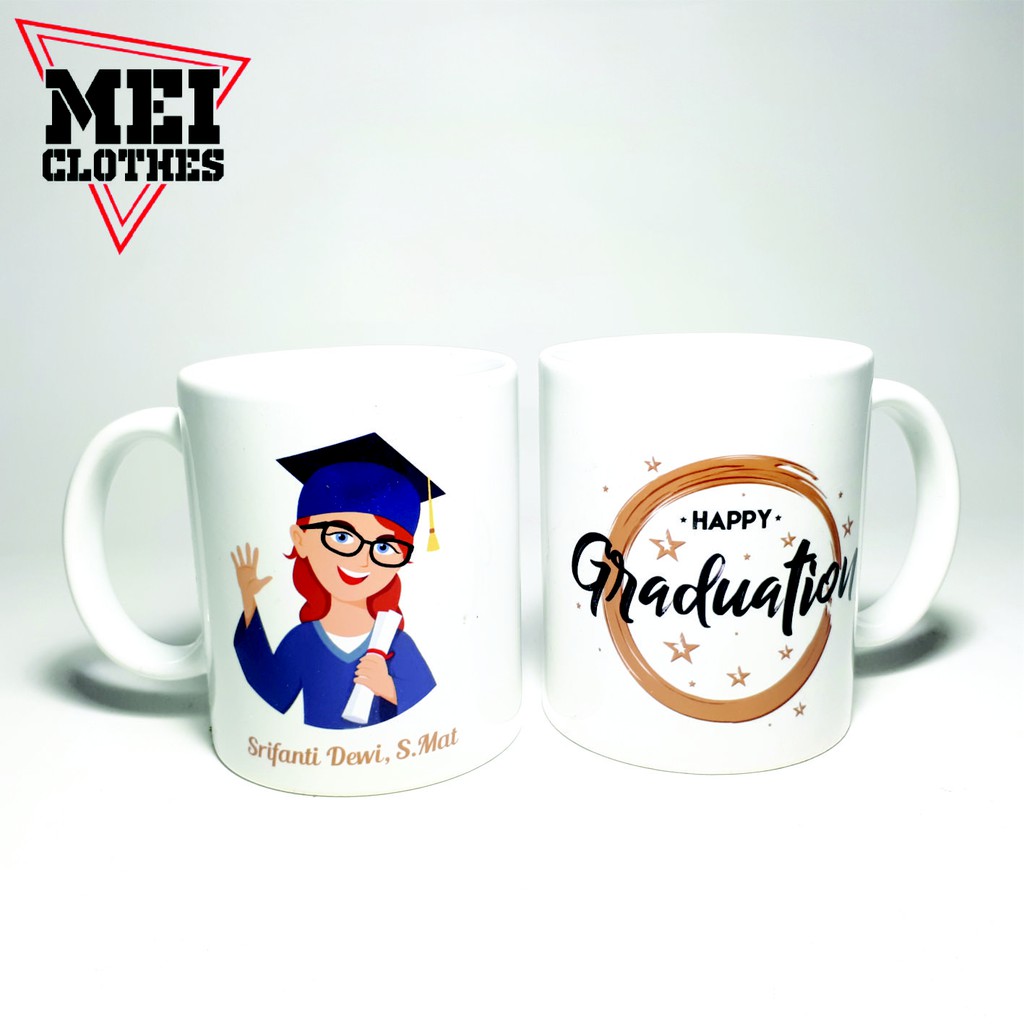 Mug Custom ll Mug wisuda ll Mug Ultah ll Mug Souvenir