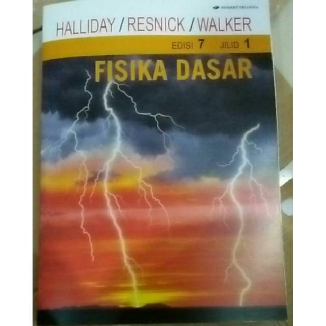 JUAL CEPAT BUKU FISIKA DASAR HALLIDAY RESNICK WALKER EDISI 7 JILID 1