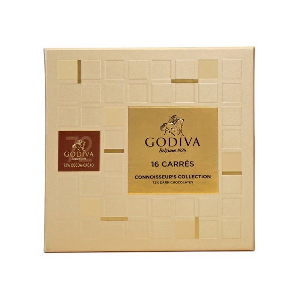 

Fchgtyani Godiva Carre Milk / Dark 16 Pcs Coklat Godiva Coklat Mewah Valentine - Milk
