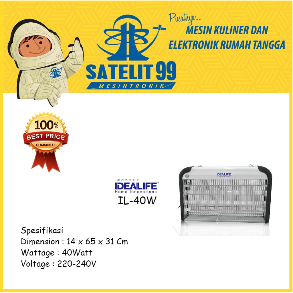 IDEALIFE Pest Control Lamp IL-40W
