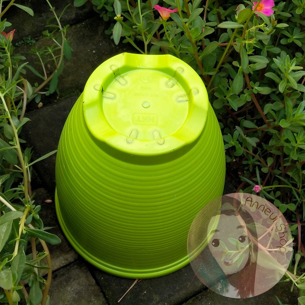 PT0014 - Pot Lebah 21 Warna Warni Candy Pastel Pot Bunga Outdoor