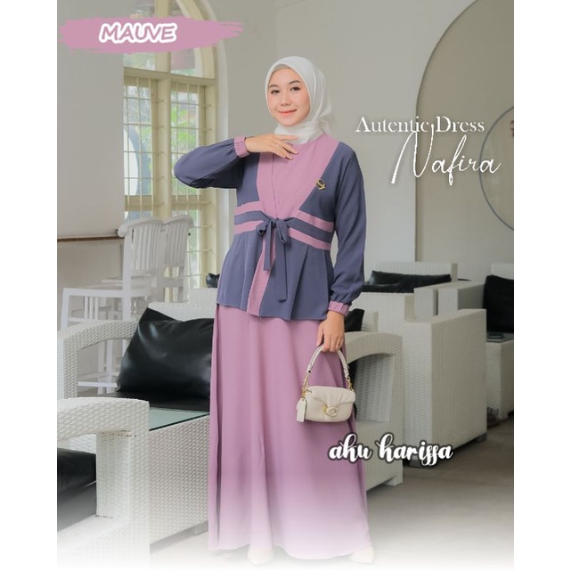 GAMIS NAFIRA ORIGINAL AKU KARISSA DRESS WANITA TERBARU BEST SELLER KEKINIAN