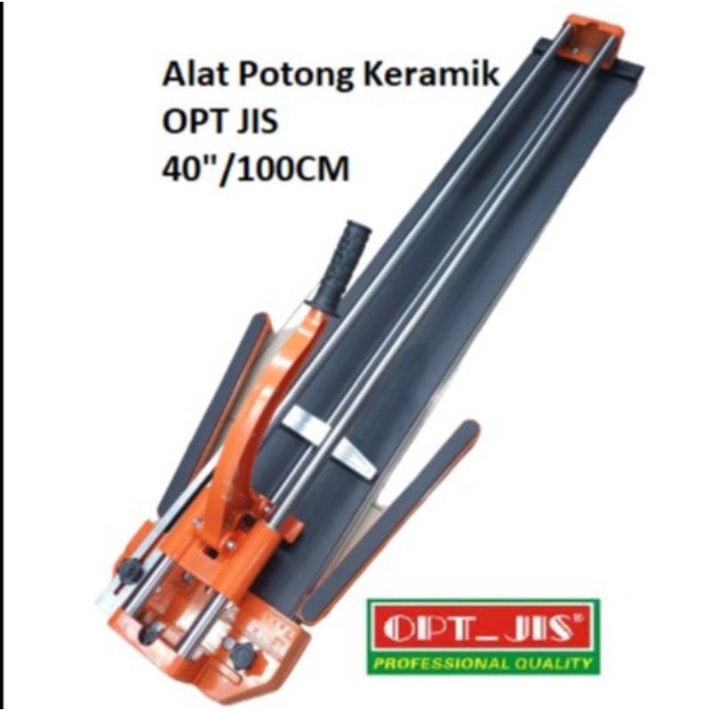 opt tile cutter 1 meter alat potong granit keramik 100 cm alat pemotong granit 40 inch mesin potong 