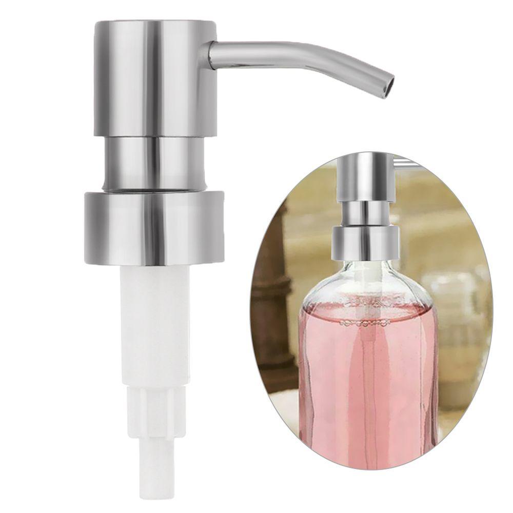 Suyo Dispenser Sabun Pump Metal Tahan Lama Jar Tabung Pengganti Nozel