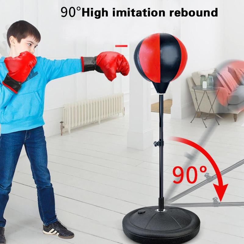 MAINAN TINJU BOXING BOXING SET TIANG SAMSAK TINJU ANAK 360°