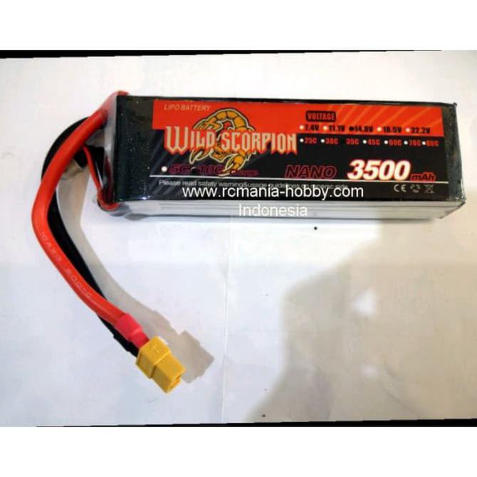 Wild Scorpion Nano 3500Mah 4S 35C Lipo 4S