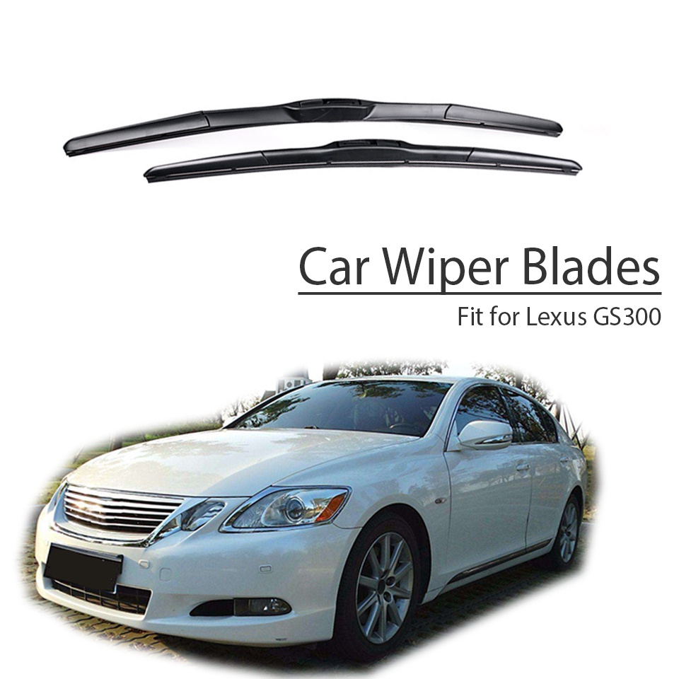 1 Set Karet Wiper Kaca Depan Mobil Untuk Lexus GS300 1997-2006