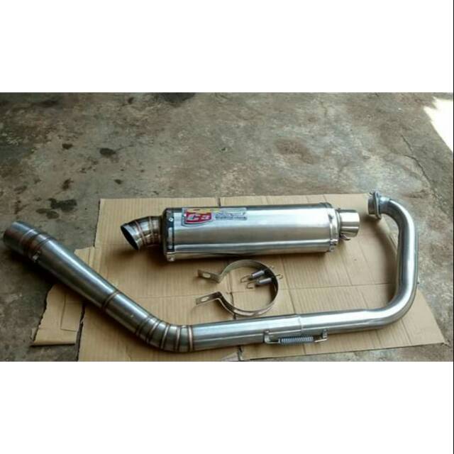Knalpot CLD C3 OVAL satria FU.MX.VIXION.SONIC.DLL