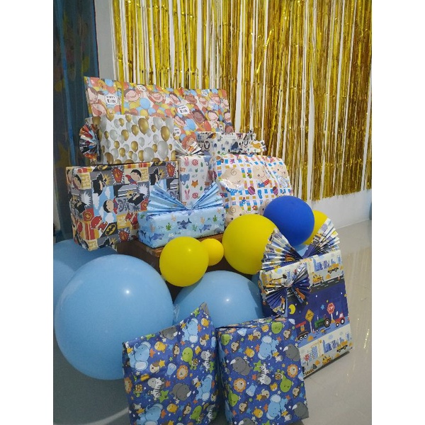 

PACKING KERTAS KADO MERK SANSAN WAWA