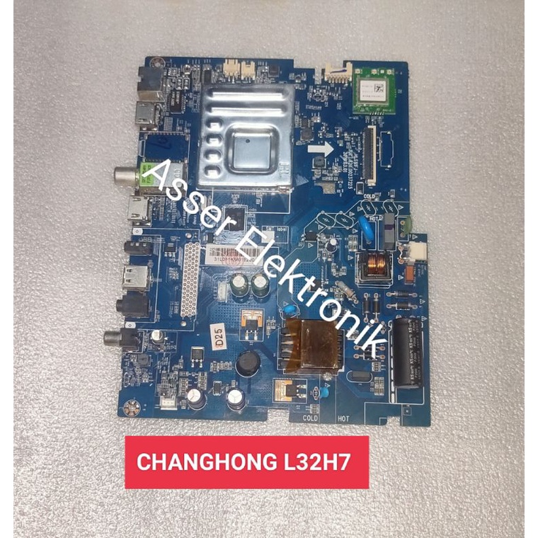 Mb changhong Smart L32H7 , Mainboard Changhong smart TV L32H7 , L32H7