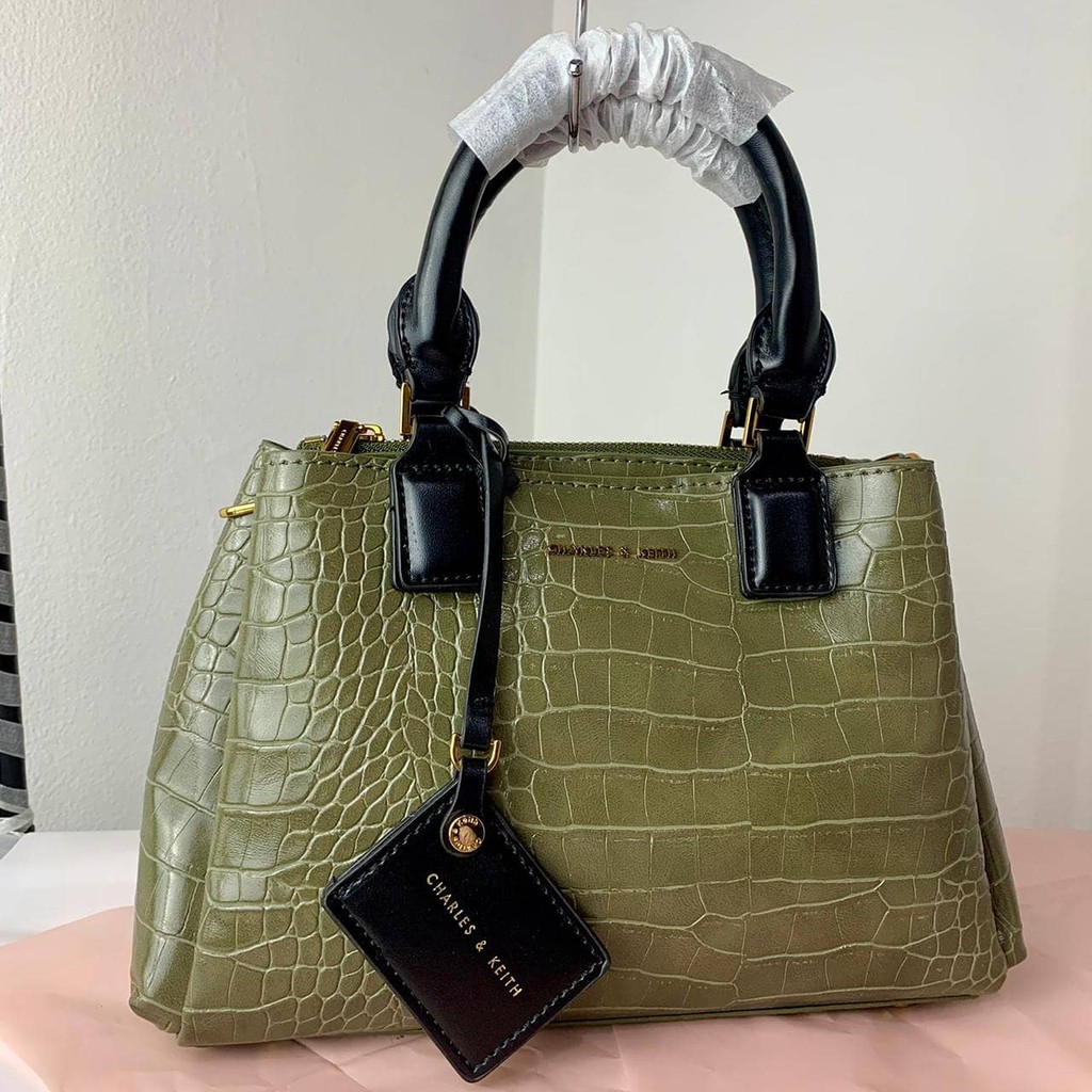 CNK Top Handle Structured Bag