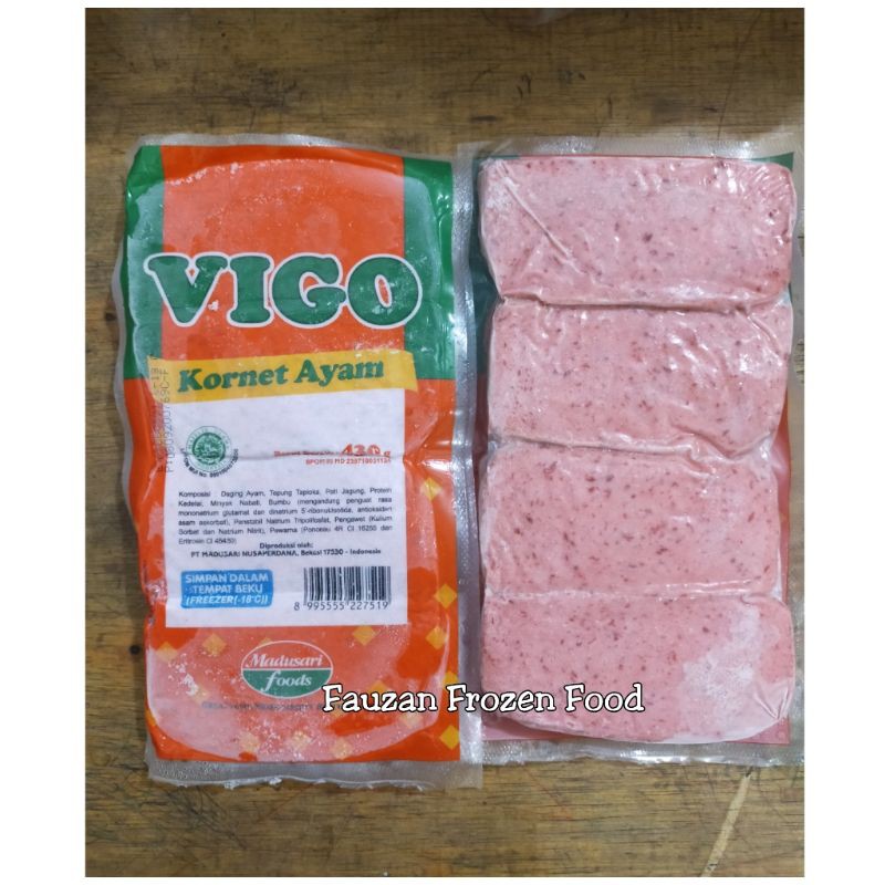 

Vigo kornet ayam 430gr isi 4