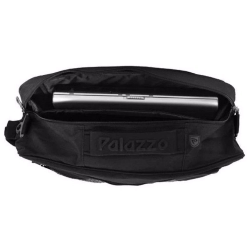 Promo Cuci Gudang  Ransel / Slempang Tas 3in1 Polo Tas MAP HVS  Tas Multifungsi Pria wanita Polo Black Fre Rancofer+Waistbag Black
