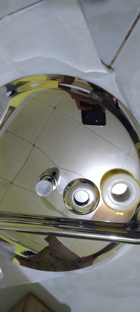 Wall Shower Bulat Dan Kotak 8 10 12  - Shower Tembok - Shower Tanam