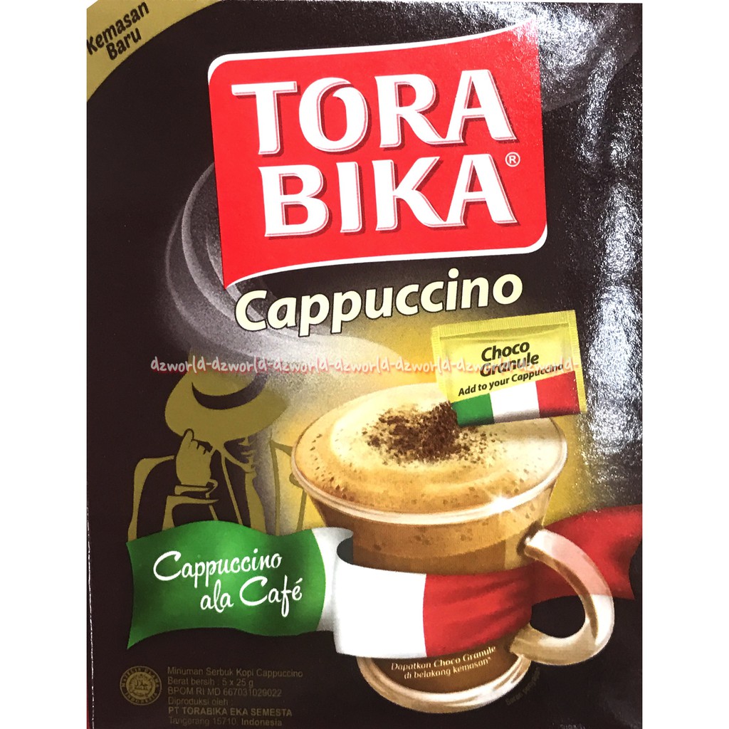 KOPI TORABIKA CAPPUCCINO 1 RENCENG 10 SACHET PCS 25 Gr 25gr Tora