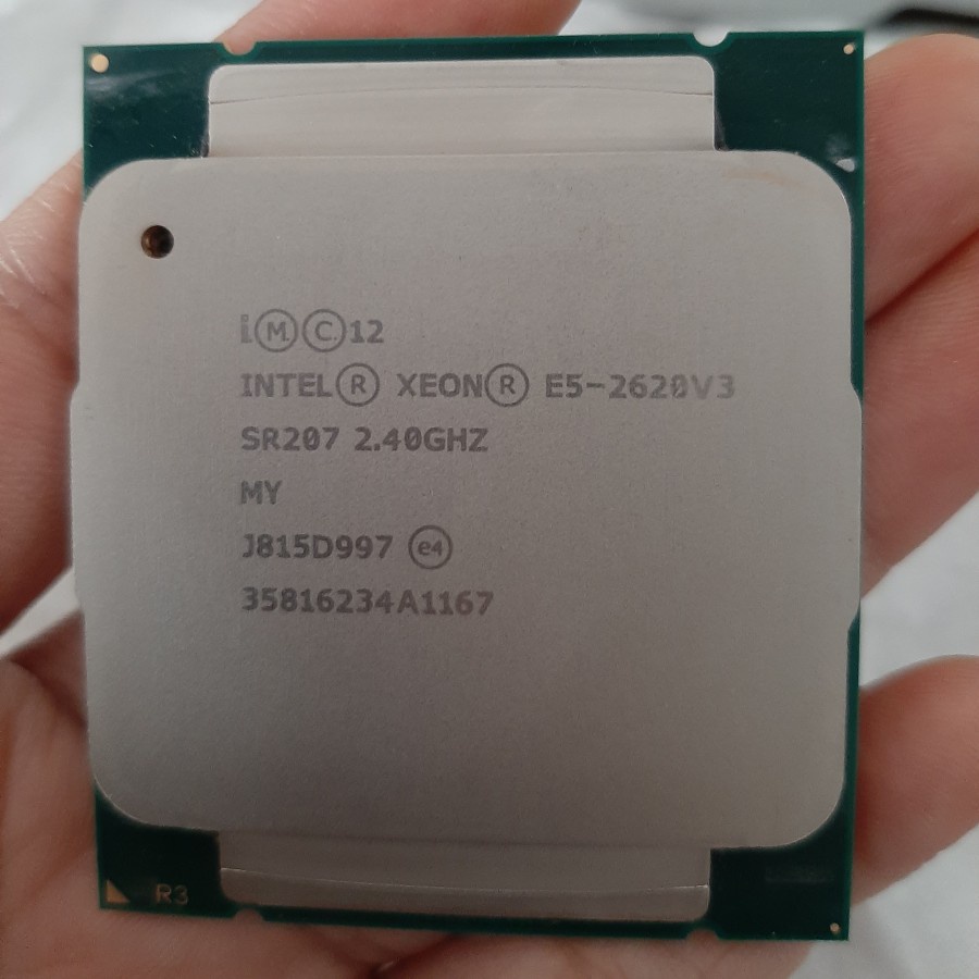 Intel Xeon E5-2620V3 6 Core Processor Server soket 2011-V3