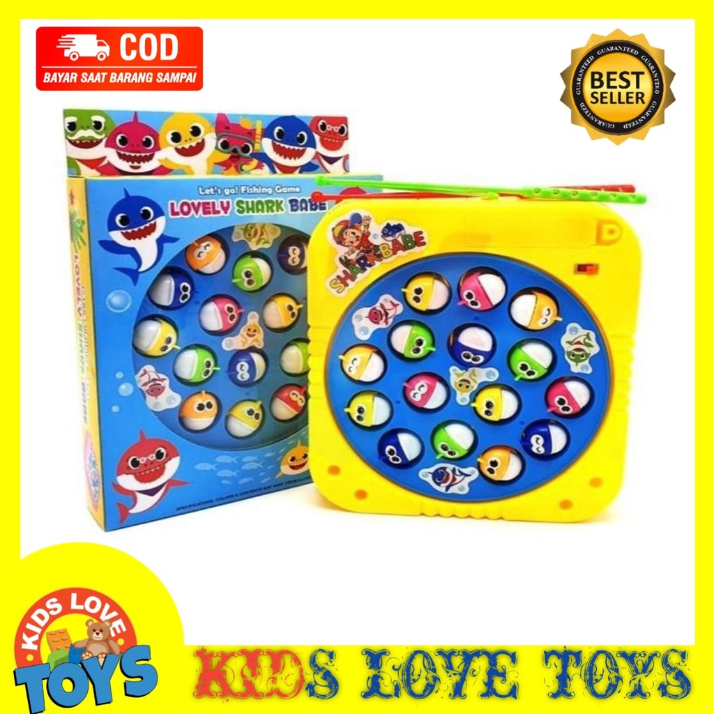 MAINAN ANAK FISHING GAME BESAR  DUS / MAINAN KOLAM IKAN GAME PANCING IKAN SERU PROMO TERMURAH COD TE
