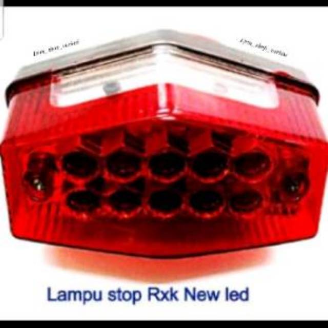 Lampu Stop RX King New Led Stoplamp RX King New LED KACA SMOKE KACA RED LAMPU LED