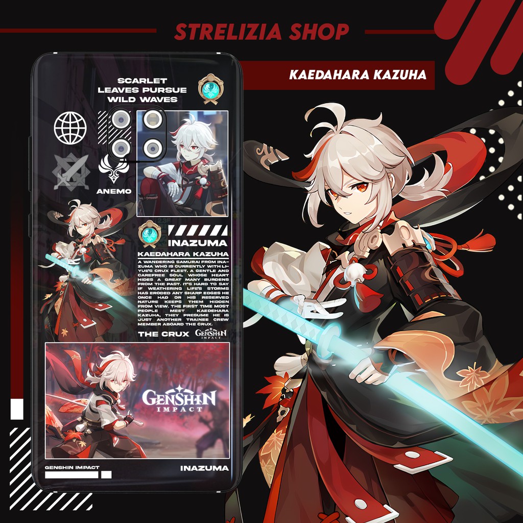 Phone Case Genshin Impact Kaedahara Kazuha