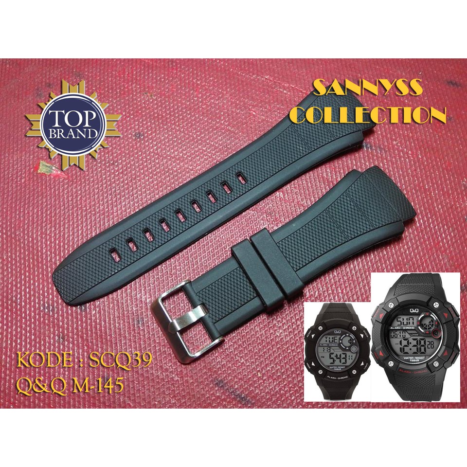 STRAP TALI JAM Q&Q QNQ QQ M-145 - M 145 - M145 RUBBER SUPER