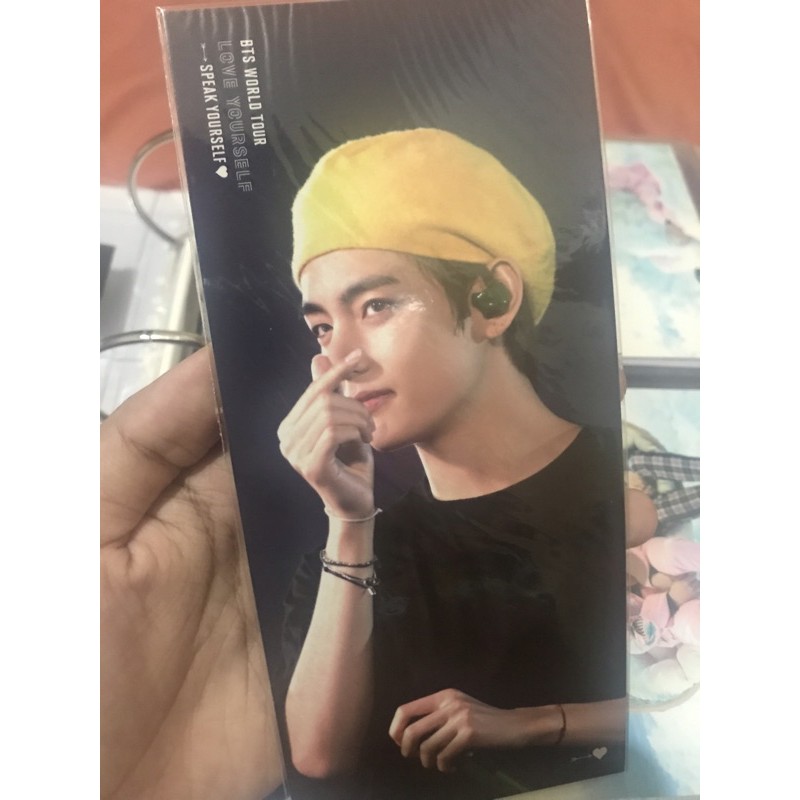 Bookmark DVD London Taehyung BTS