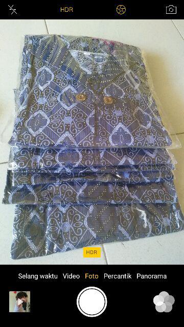 Atasan Batik Dolby Dolbi Dobby Doby Tenun Sutra Tulis Halus Katun Atbm Baron ,sarombit Atasan