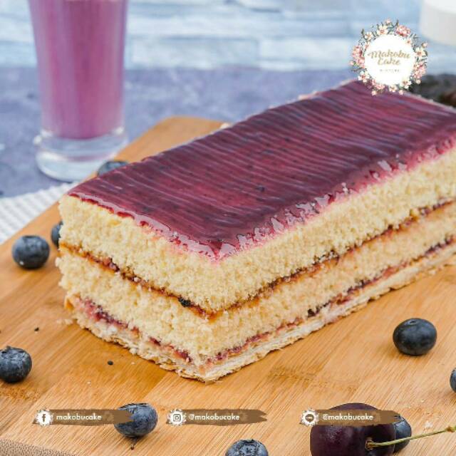 

MAKOBU CAKE ~ Castella Blueberry