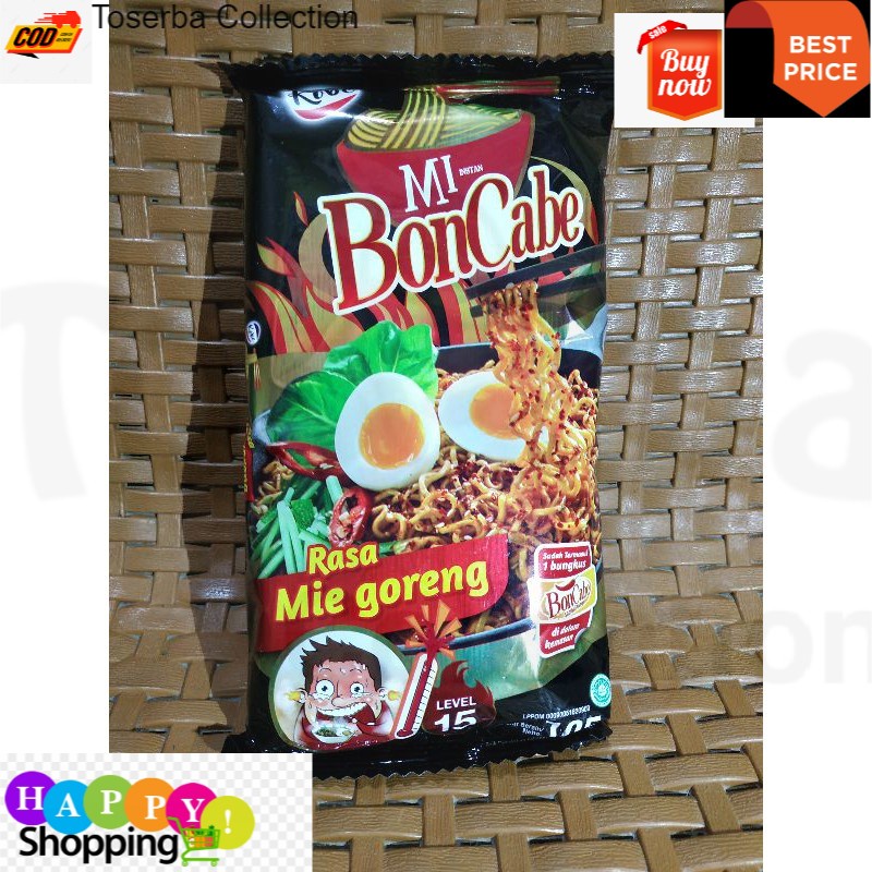 

Toserba Collection Mie BonCabe Goreng Kobe 105 gr Bandung - Cimahi