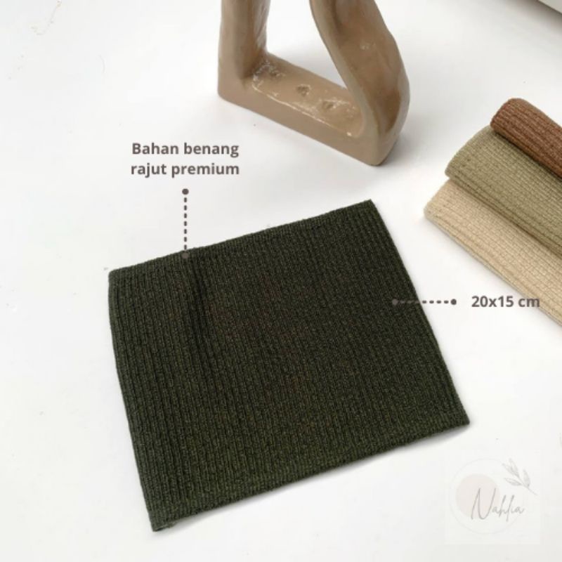 Inner Rajut | Ciput Bahan RajutBenang Anysa Premium