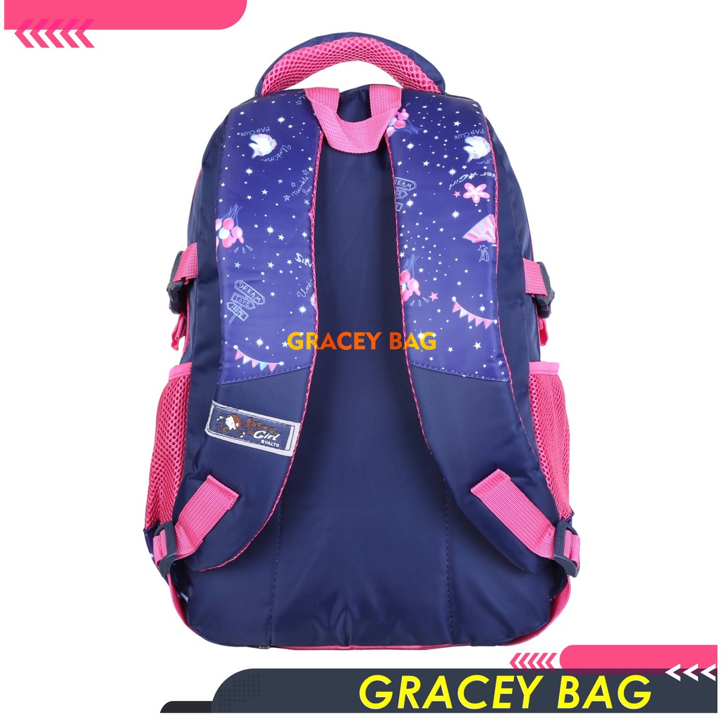 GB-76220 Tas Ransel Sekolah Anak Perempuan/Remaja Silvergirl by Alto