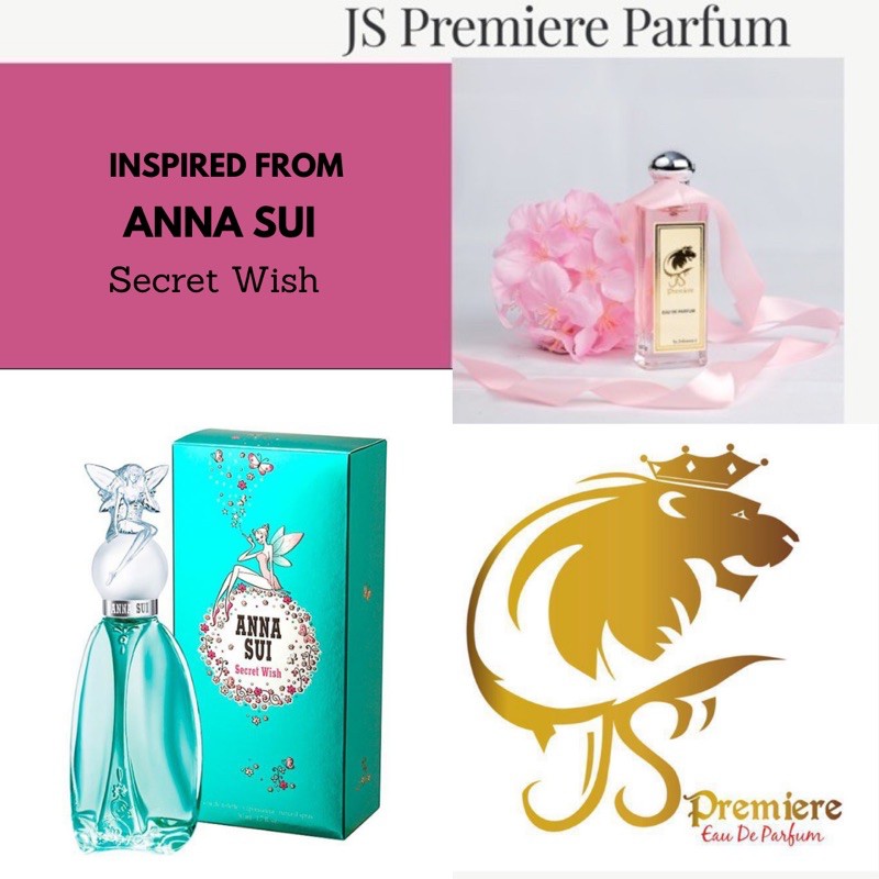 JSPREMIEREPARFUME ATAU JS PREMIERE PARFUME PARFUME WANITA PRIA BEST SELLER ANNA SUI SECRET WISH