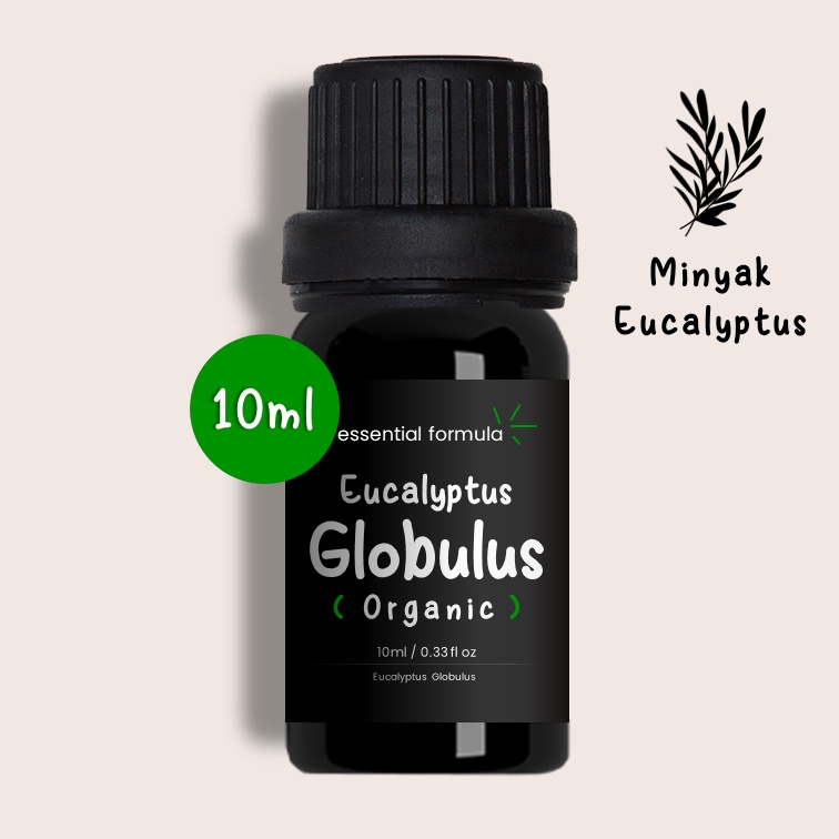 10ml Organic Eucalyptus Globulus Essential Oil Minyak Eucalyptus Murni 100%