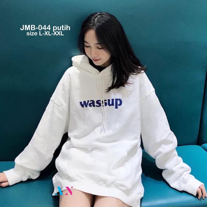 AA1 - Hoodie Fleece Oversize WASSUP