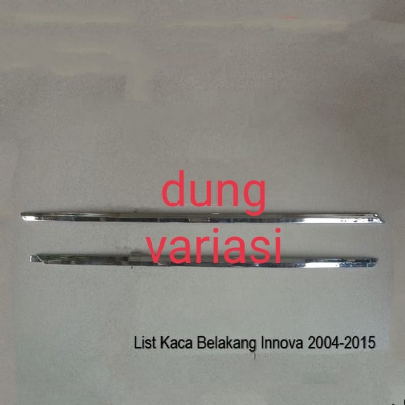 list kaca belakang innova 2004-2015 chrome