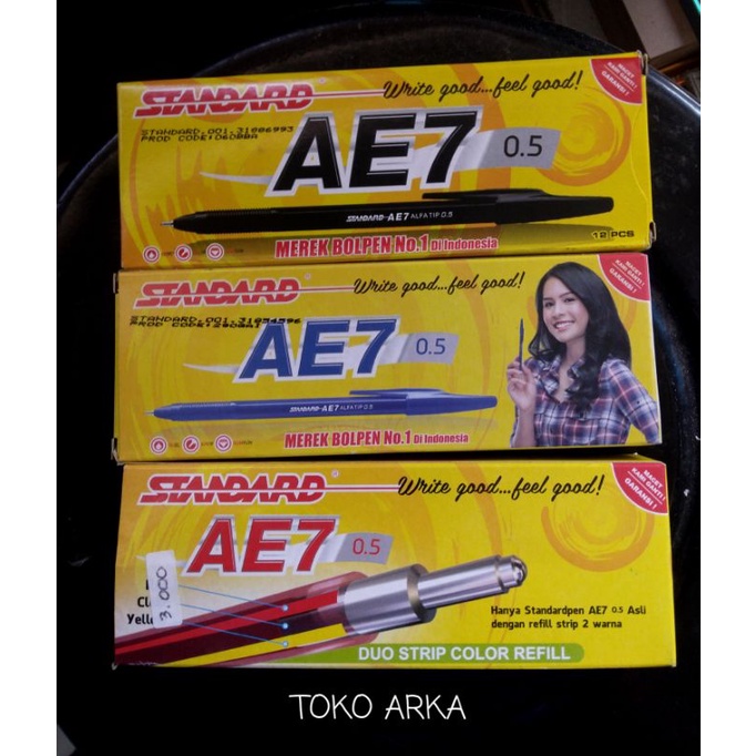 

Pulpen Standard AE7