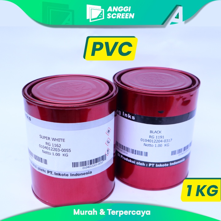 Cat Sablon Oilbase PVC Super White 1kg